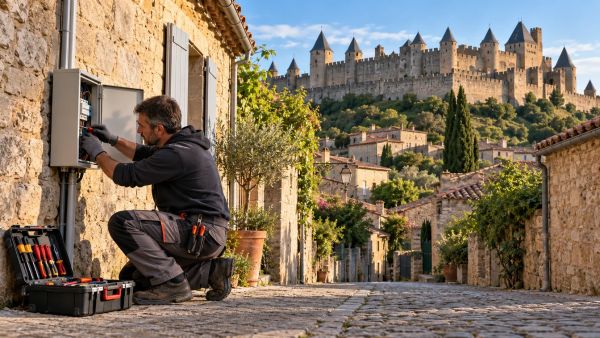 Les raisons de préférer un électricien local à Carcassonne